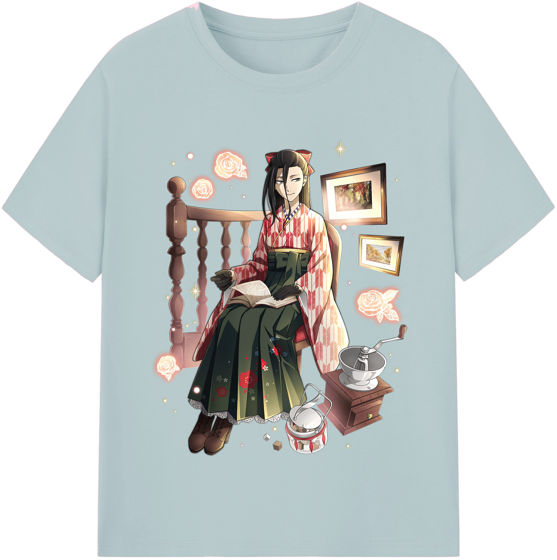 （画像用） 文豪ストレイドッグス Bungo Stray Dogs 綿100％半袖Tシャツ（フロントプリント）